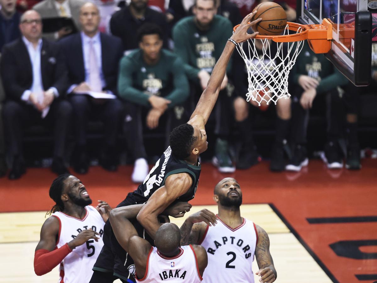 Antetokounmpo, Bucks handle Raptors | Sports ...