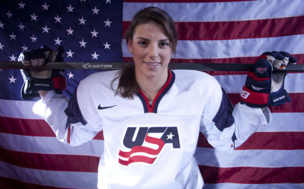 Badgers Womens Hockey All-Time Leading Scorer Hilary Knight Poses Nude For Espn -9845