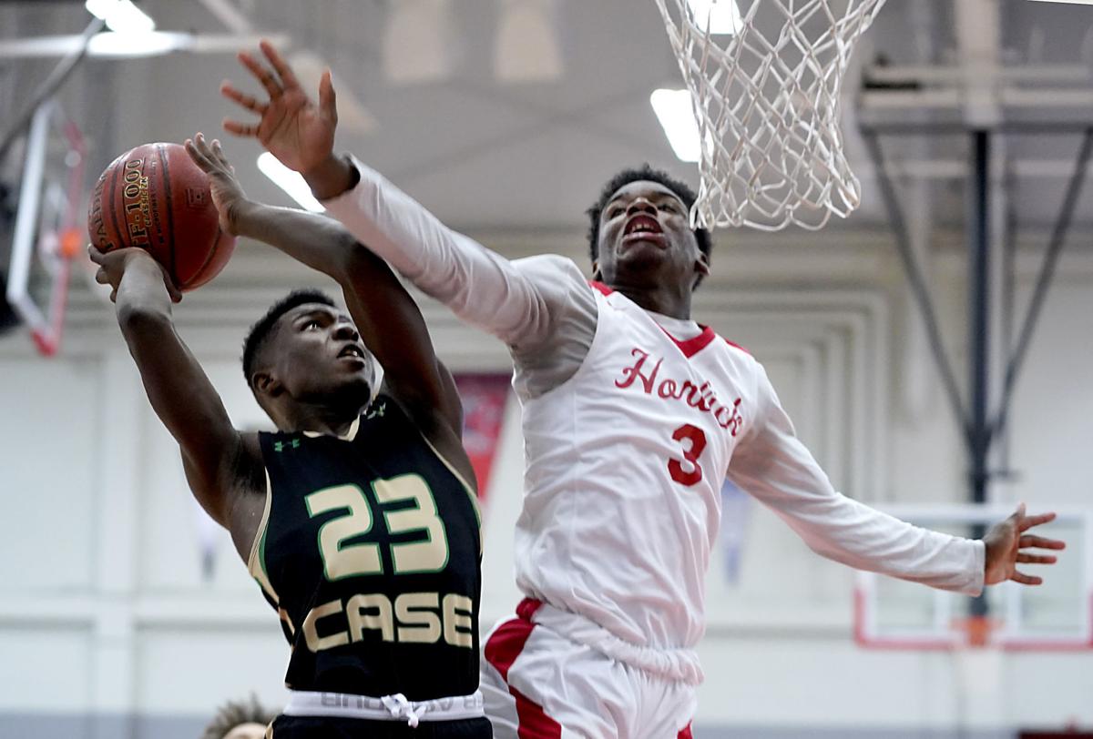 High School Boys Basketball Case Dominant Against Horlick With