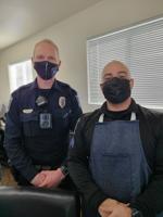 Police officers or barbers? Or both?