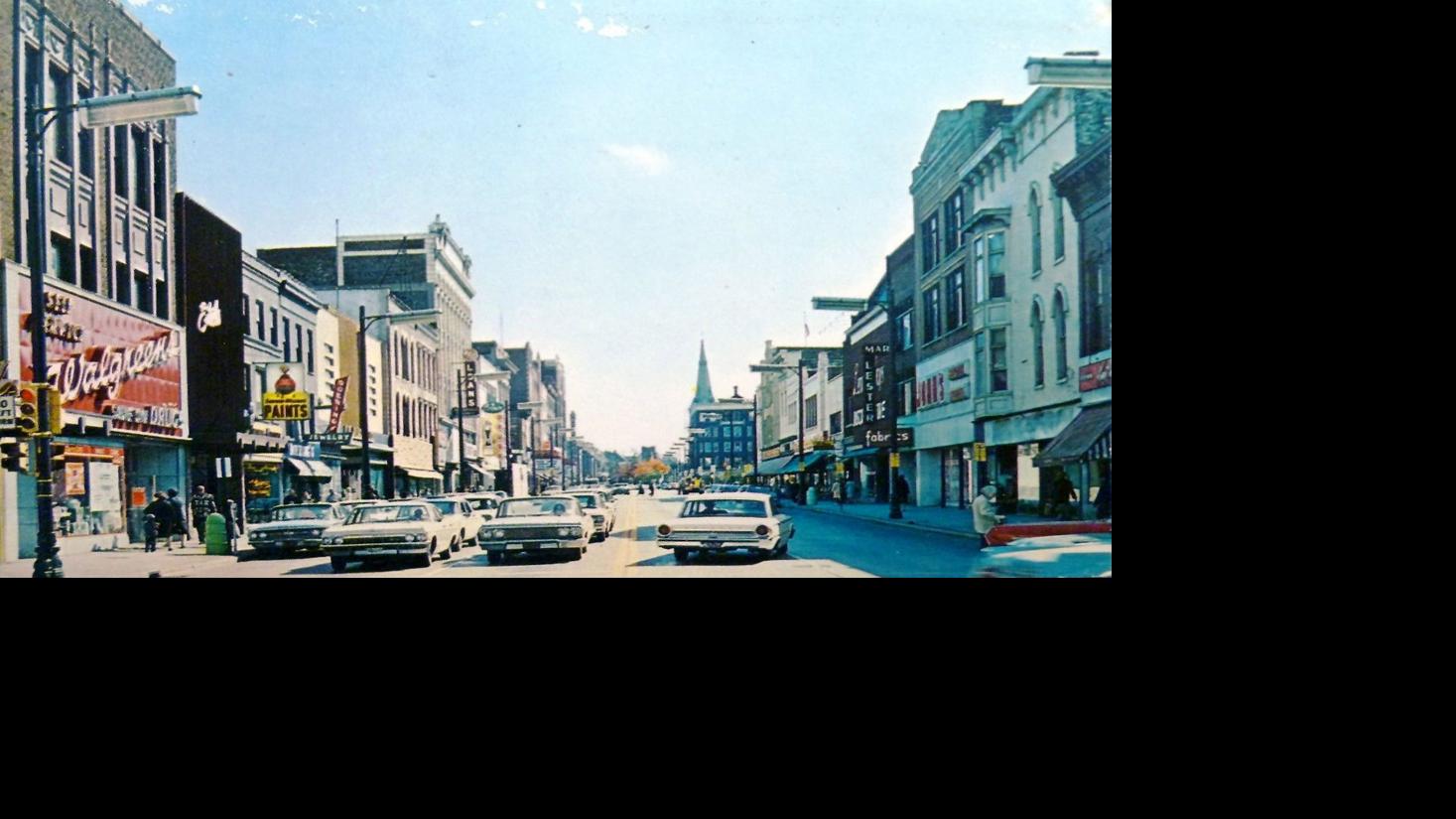 Downtown Racine in the 1960s