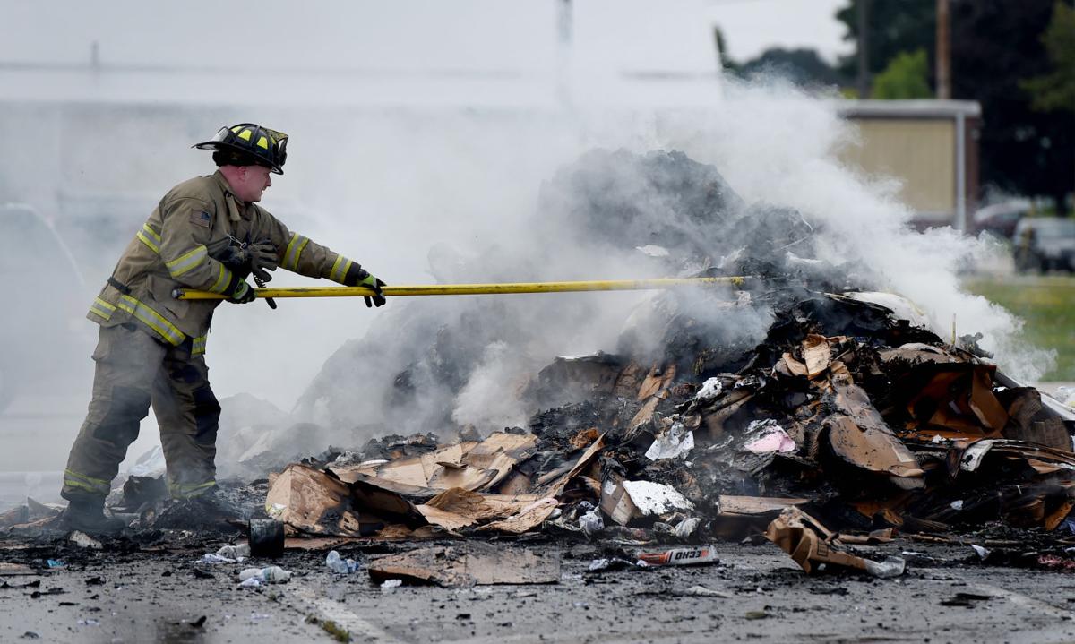 Garbage catches on fire in truck | Local News | journaltimes.com