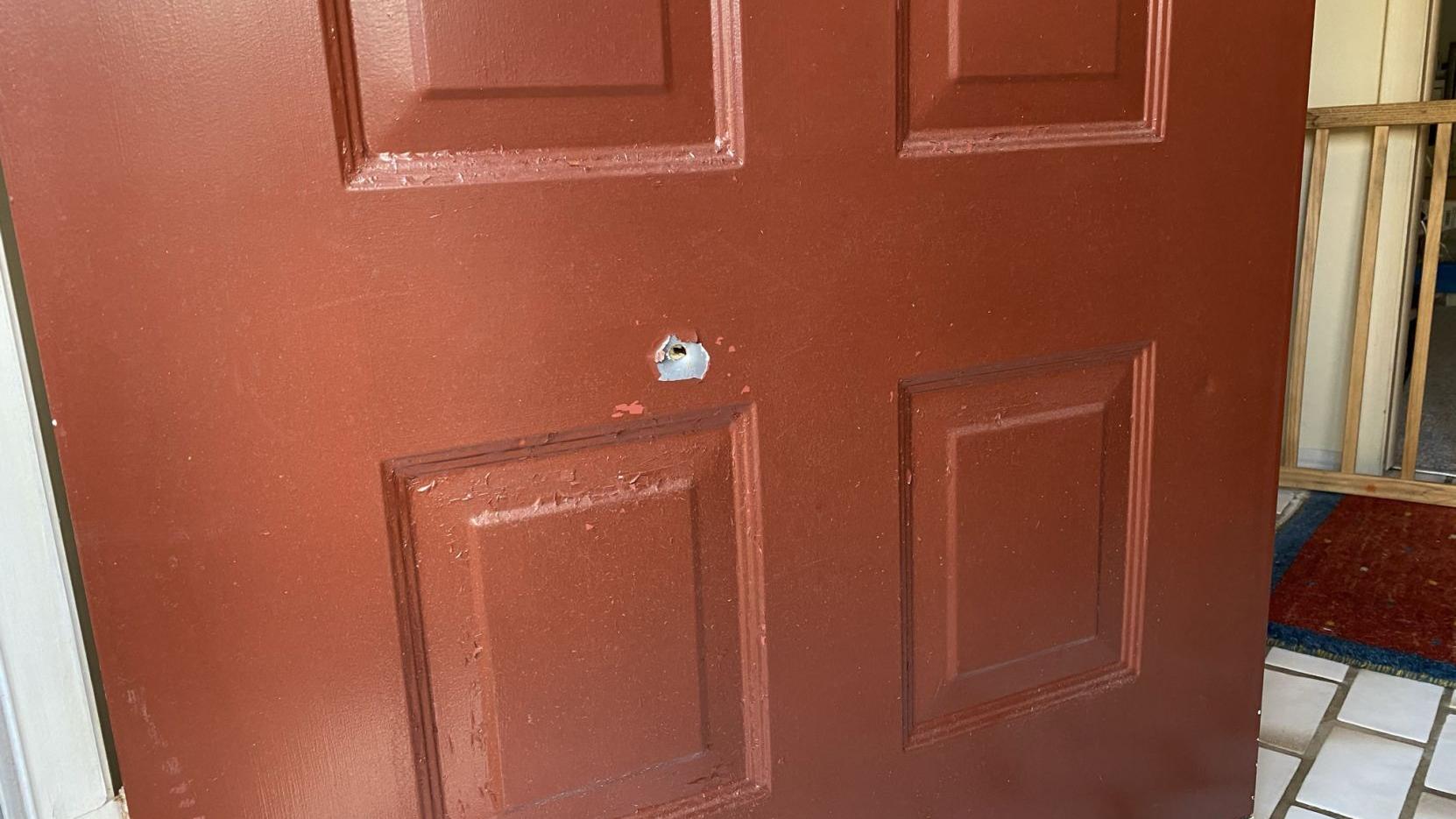 Bullet shot through Wind Point front door; trustee recommends gun violence prevention - Vimarsana News