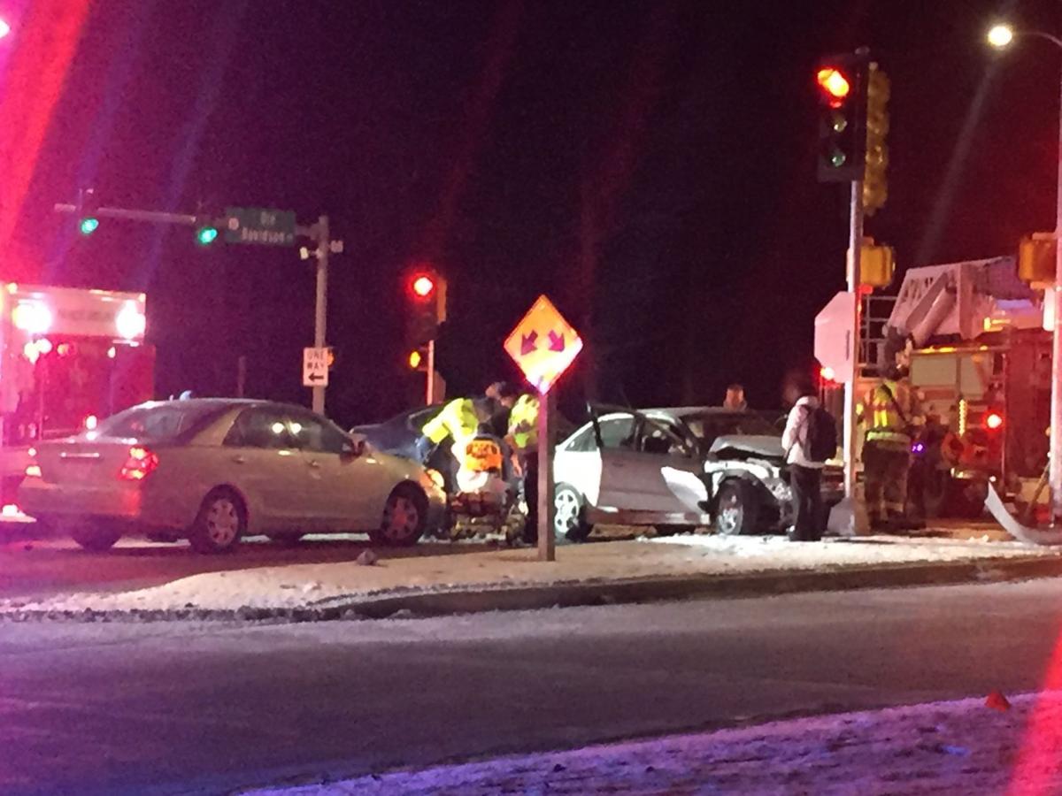 Mount Pleasant wreck sends three to hospital