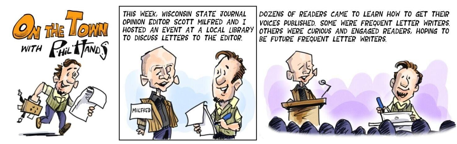 On the Town with Phil Hands: How to send a letter to the editor
