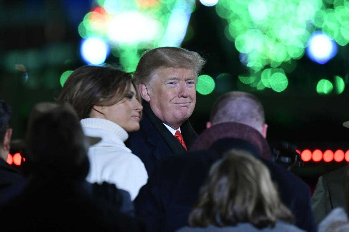 Trumps Cry At Lighting Of The National Christmas Tree 2022 Photos: Trumps Light National Christmas Tree South Of White House |  Lifestyles | Journaltimes.com