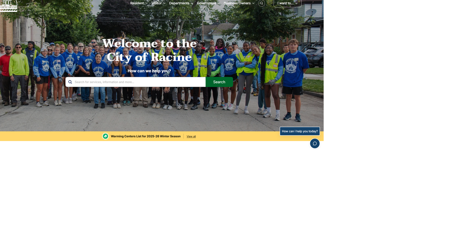 City of Racine launches new official website