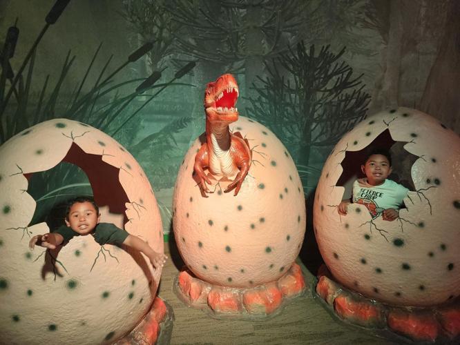 Hatching at the Jurassic Gardens