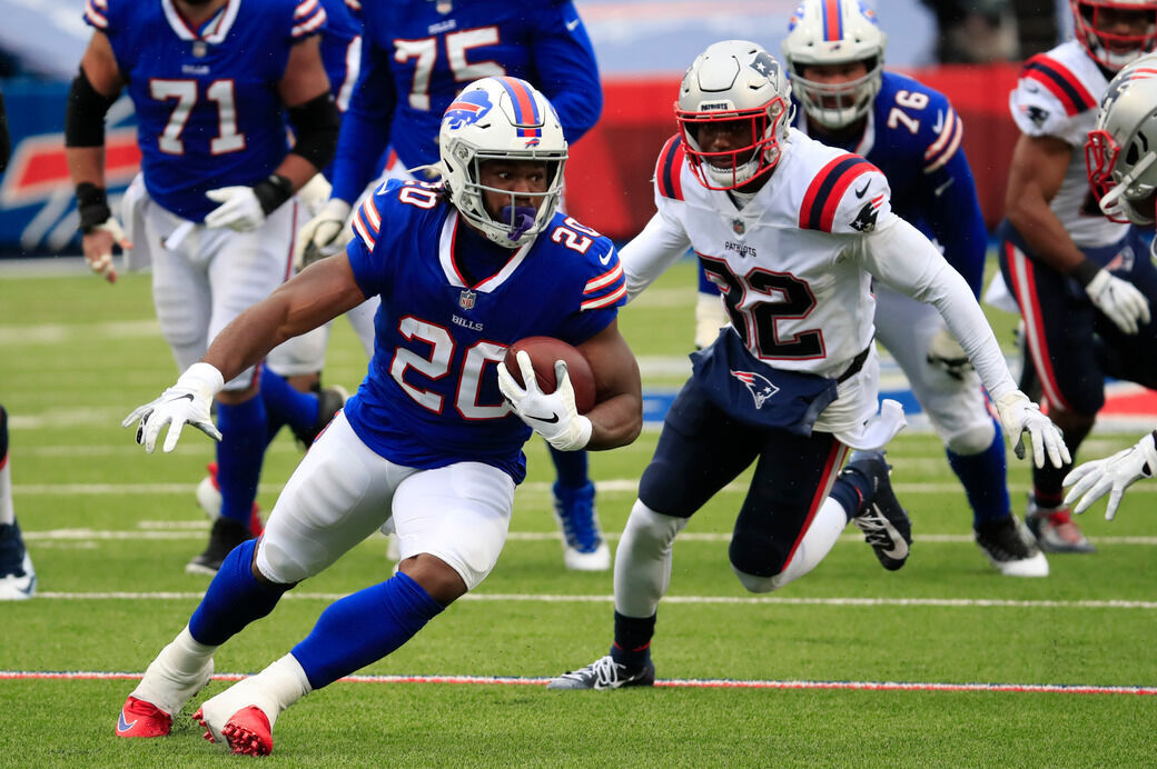 Will Zack Moss carry more load as Bills push to improve ground game?