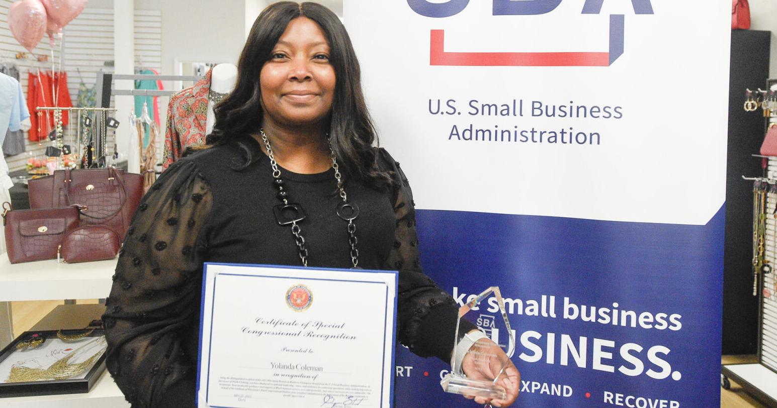 Downtown business owner recognized for her success and willingness to help others