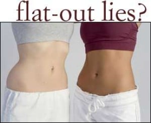 skinny flat stomach
