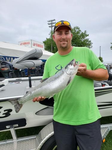 Salmon-A-Rama: Racine's LaFortune takes overall lead with 33.64