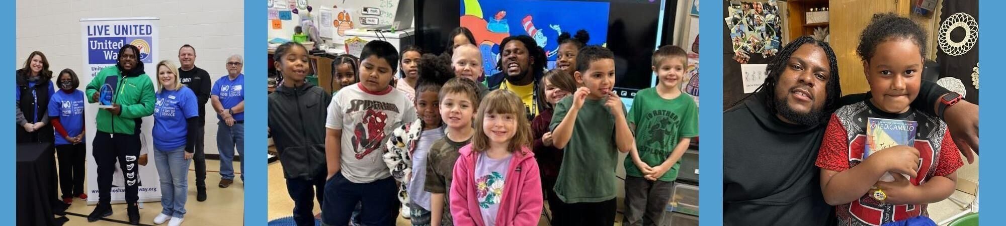 Meet United Way of Kenosha County: Kahlil Inspires a Love of Literacy