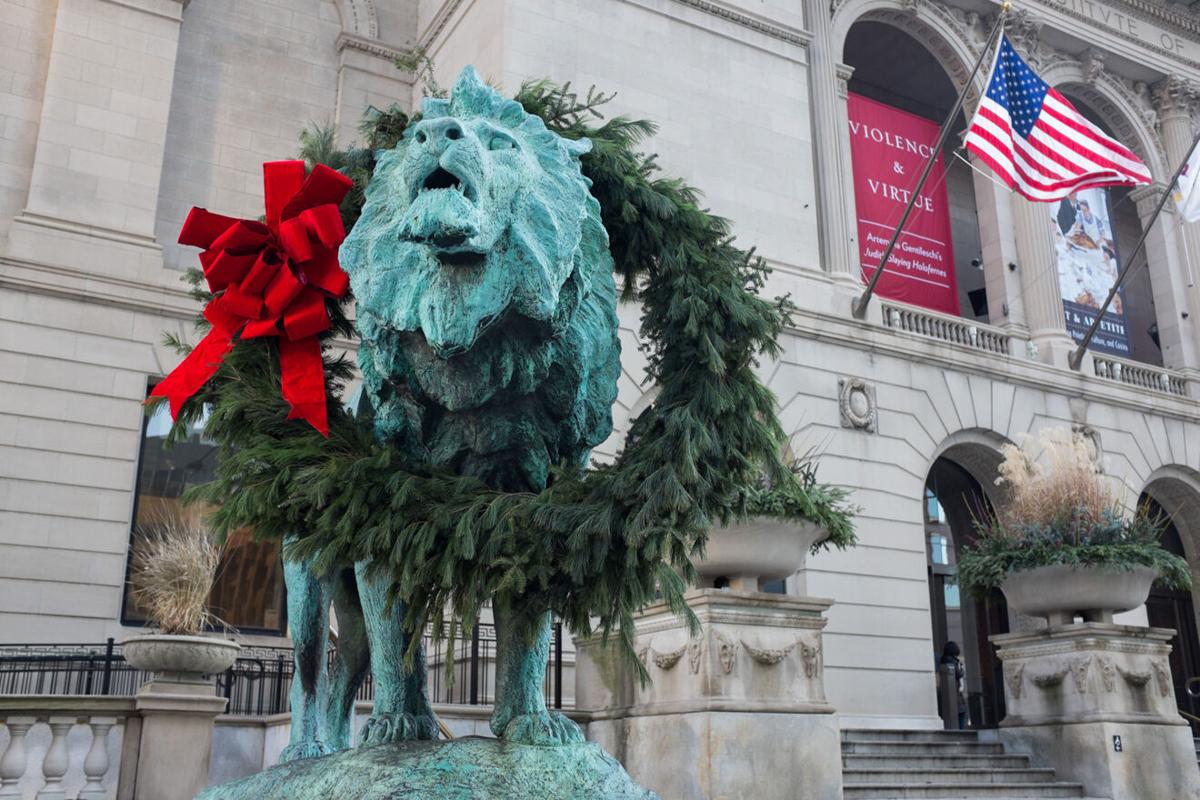 Art Institute of Chicago lion