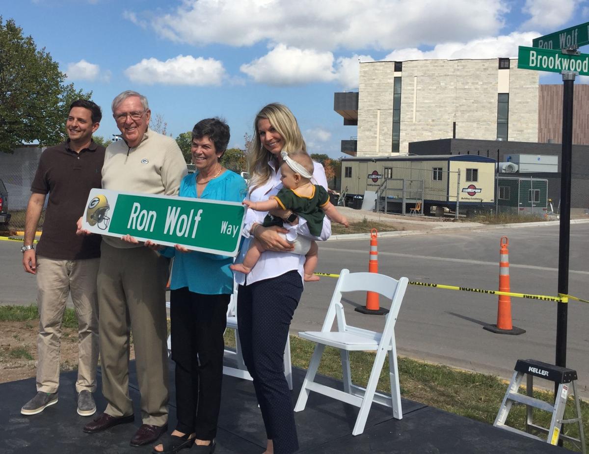 Wolf Way christened near Titletown