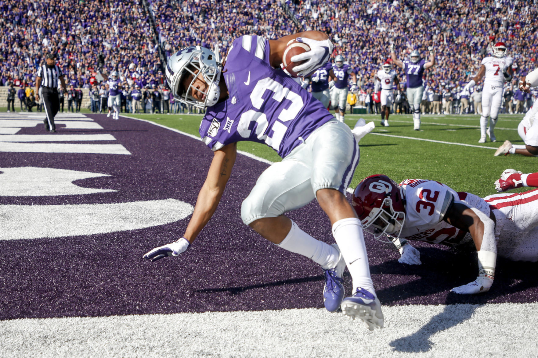 Kansas State Puts Hurt On Oklahoma