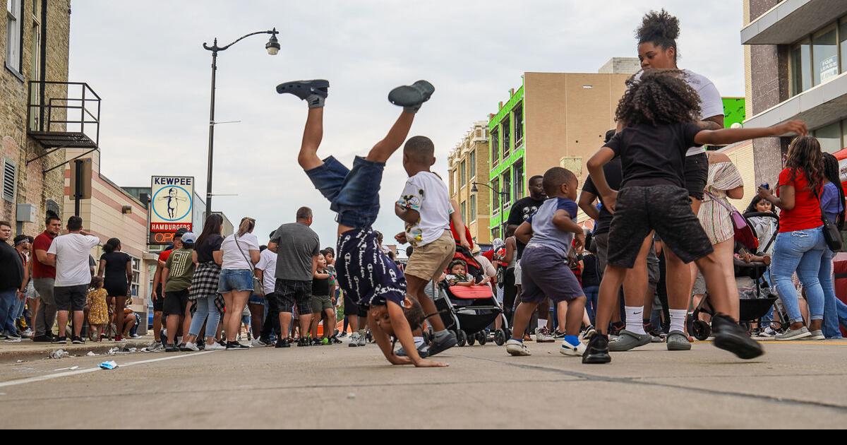 Party on the Pavement in Downtown Racine on Sept. 16