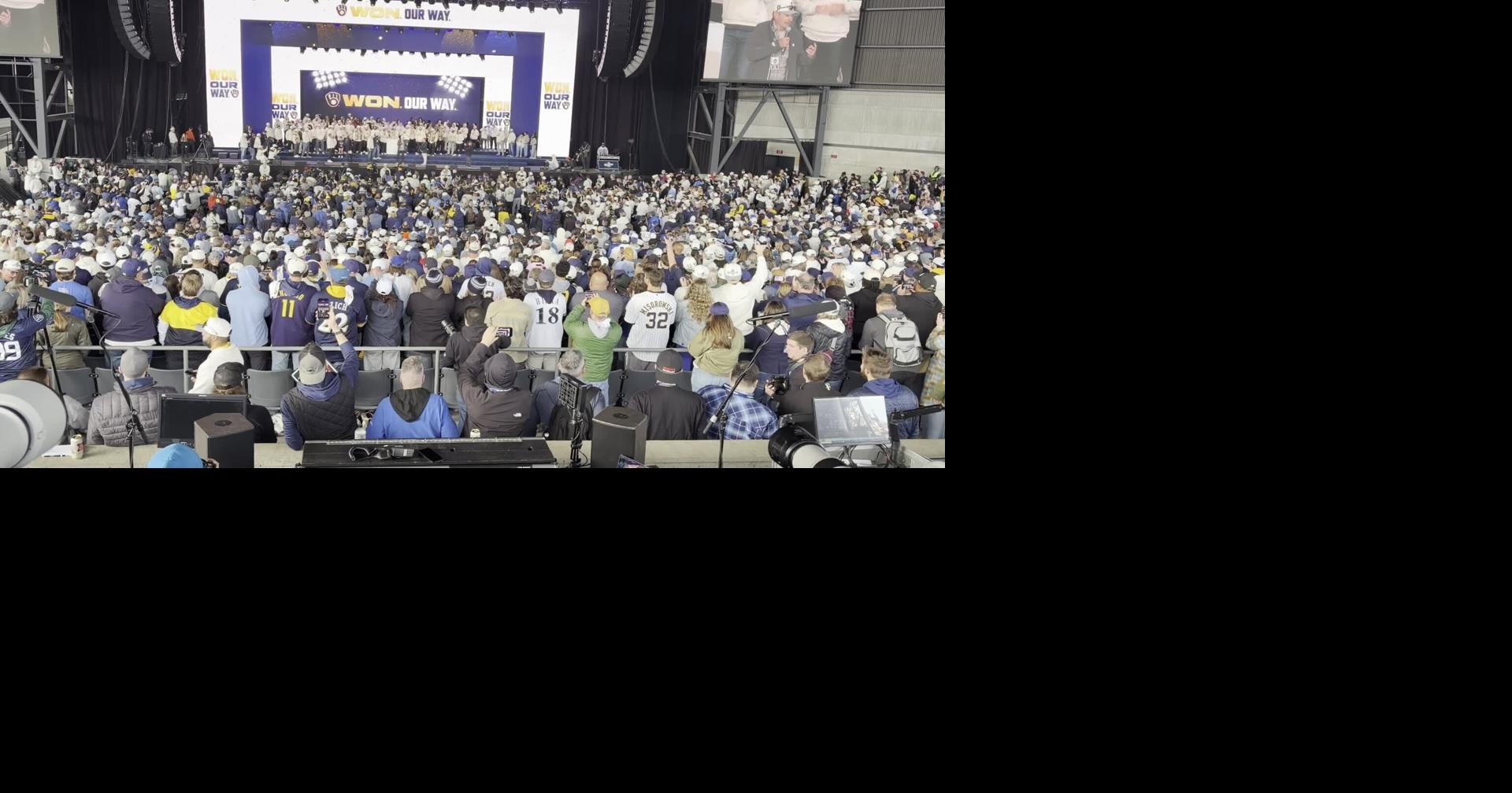 What Paul Molitor and Robin Yount said at Brewers World Series championship rally