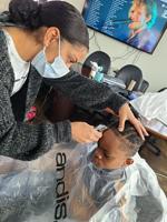 Cops and kids and haircuts