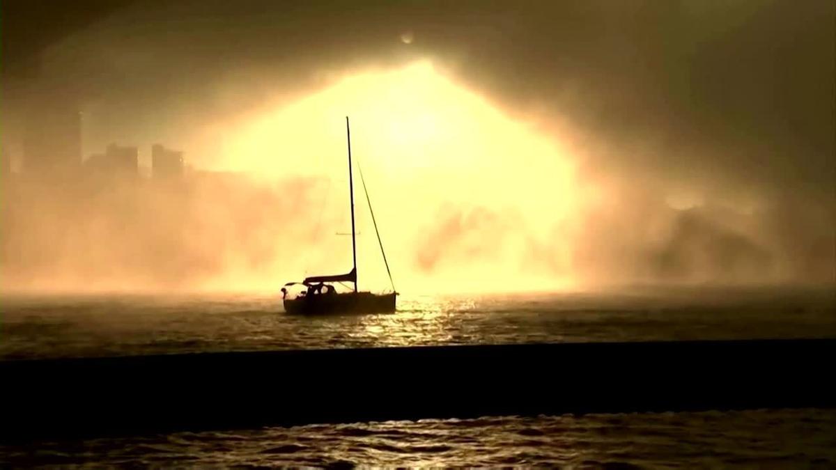 Sydney Harbour Disappears Amidst Thick Fog Weather Journaltimes Com