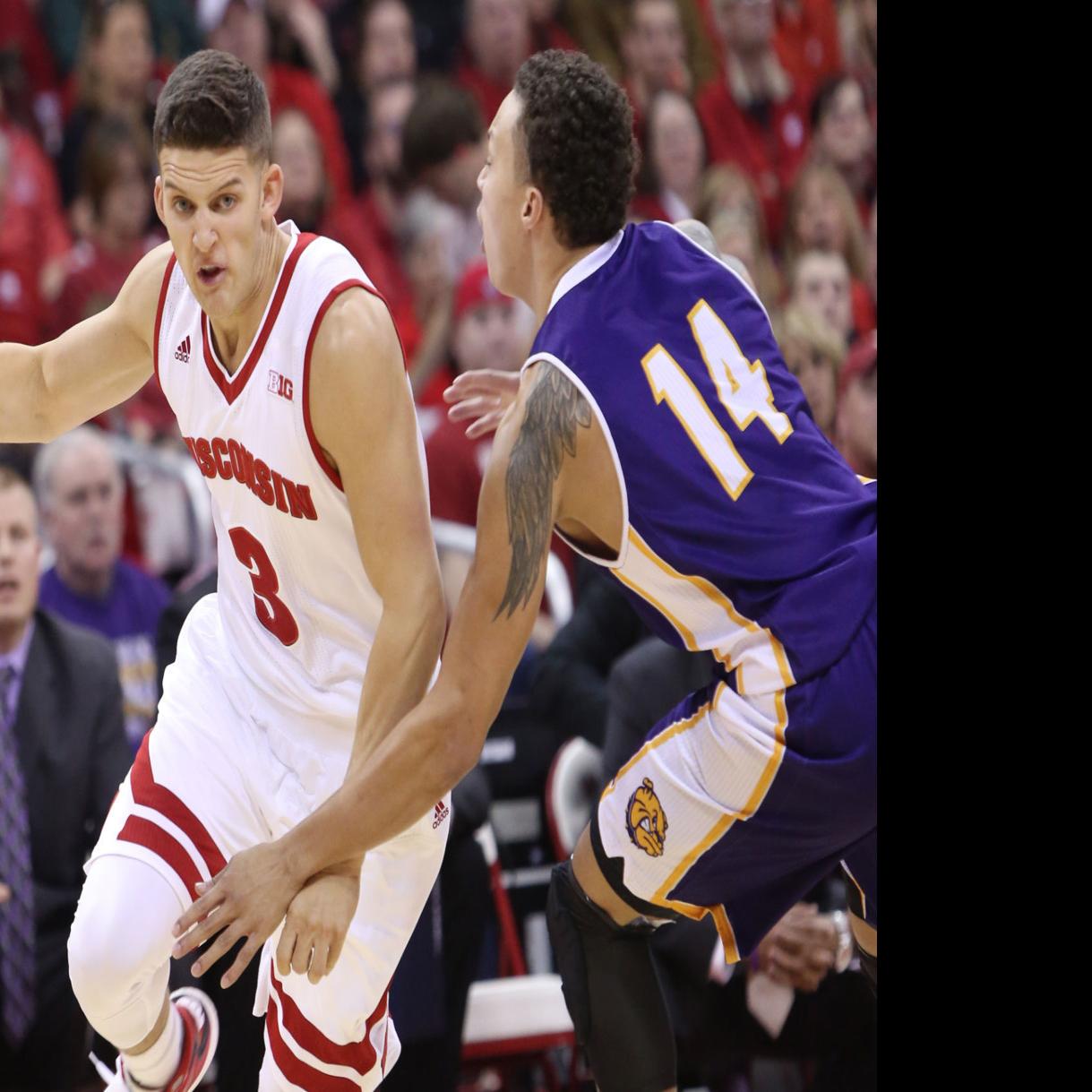 Badgers Men S Basketball Zak Showalter Shows Knack For Drawing