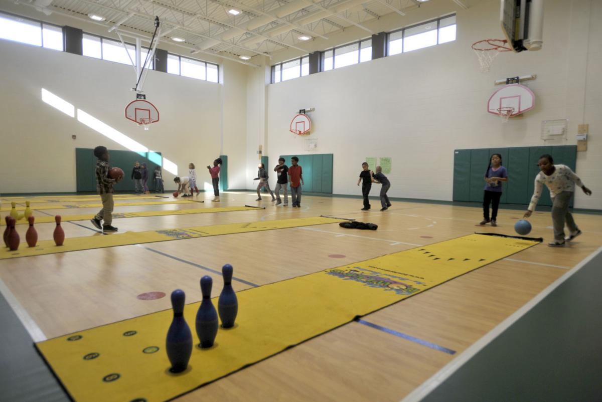 Mitchell students begin using school's new gym, multipurpose room
