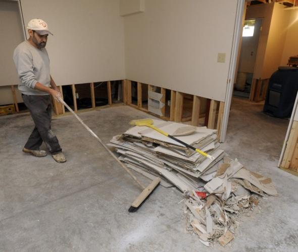 Habitat for Humanity home badly damaged following theft