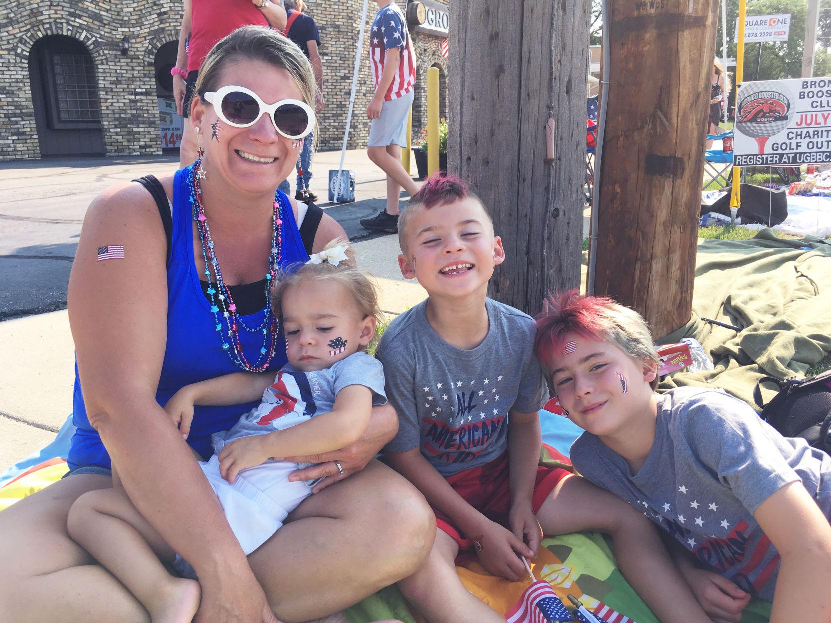 Pierangeli family enjoys Fourth of July parade in Union Grove