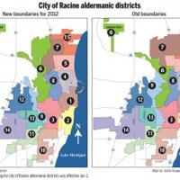 Racine Transit Map MAP: City of Racine aldermanic districts