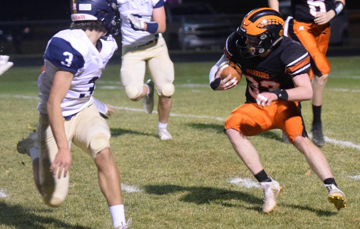 Prep football photo: Portage's Seth Williams runs against Baraboo