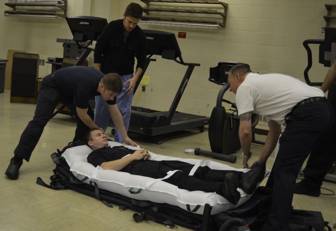 New EMS equipment uses air to lift heavy patients Local News