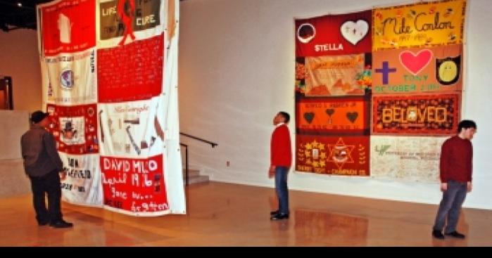 National AIDS quilt on display at UW-Parkside