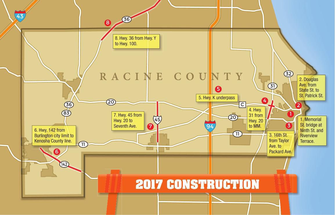 2017 Racine County Construction | | journaltimes.com