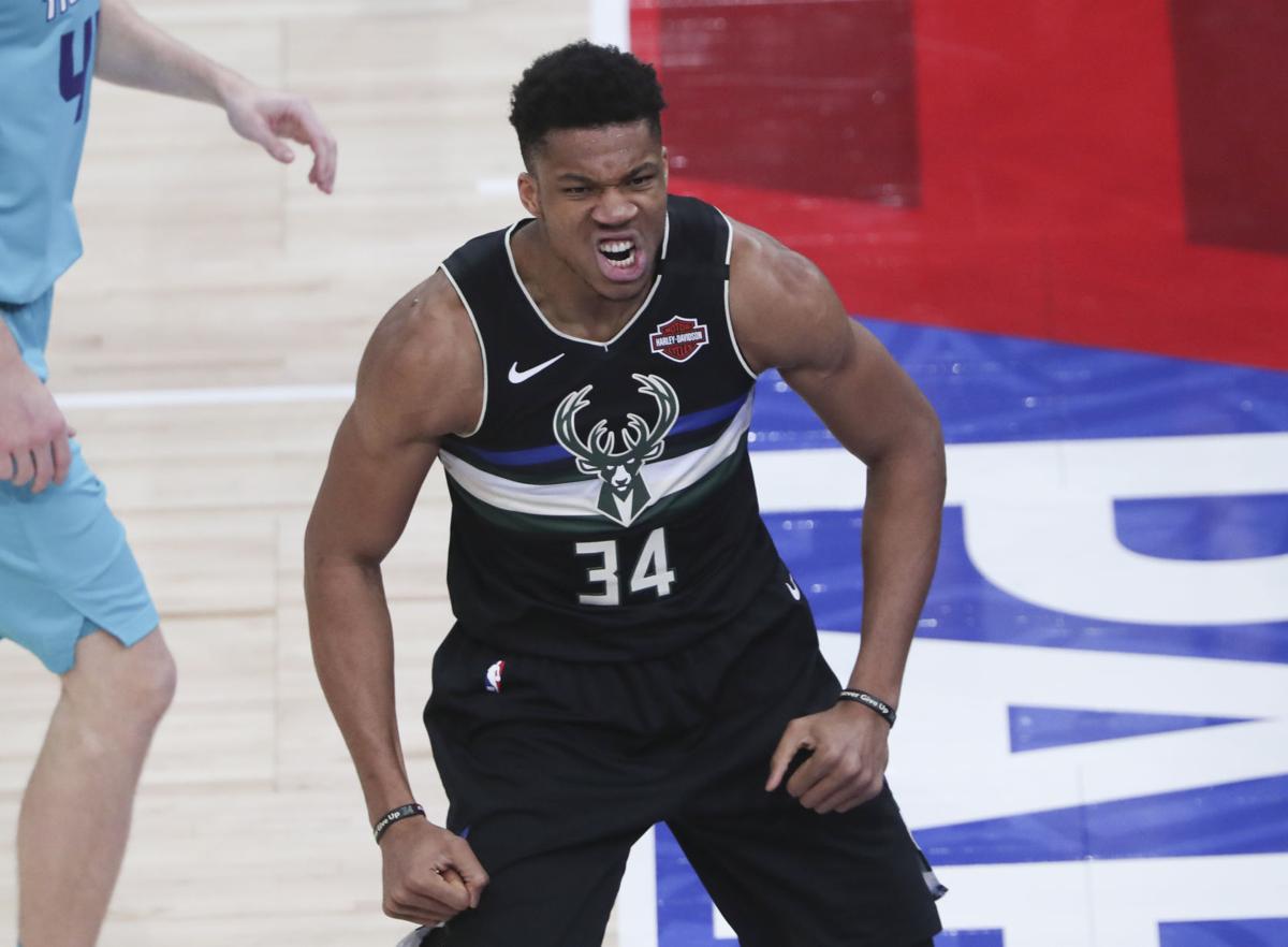 Bucks Giannis Scores 30 Beat Hornets 116 103 In Paris