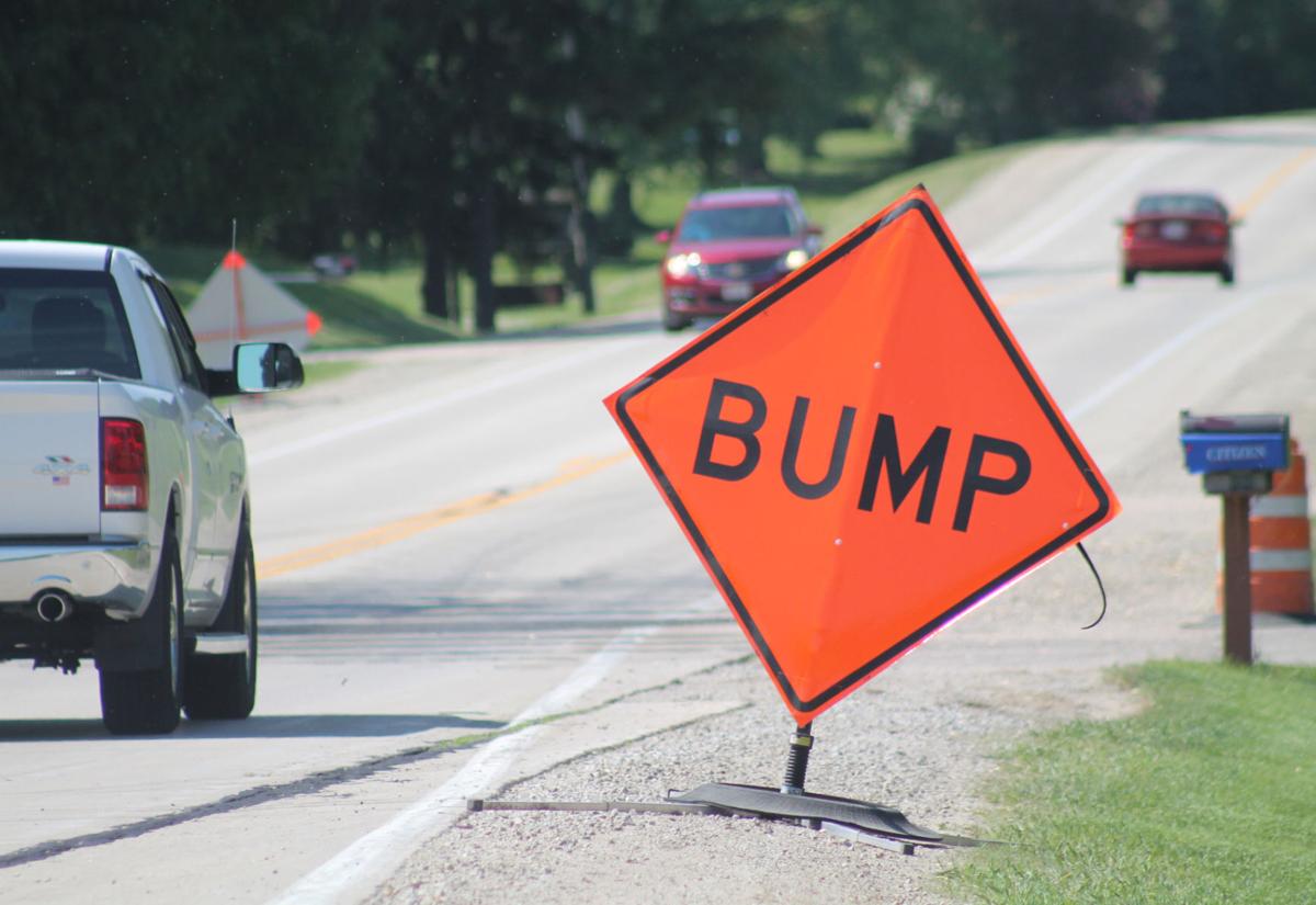 Buckling pavement