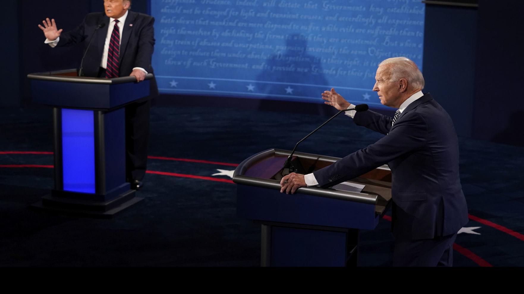 Trump Deflects But Agrees When Asked During Debate To Condemn Militia Groups In Kenosha President Focuses On Antifa Elections Journaltimes Com
