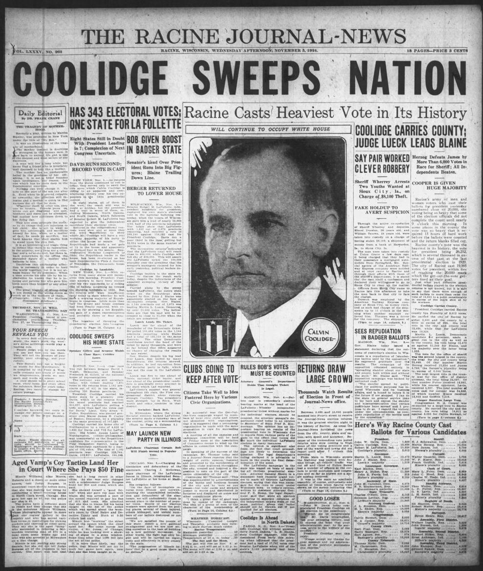 Click here for all Racine County election results with all wards reporting