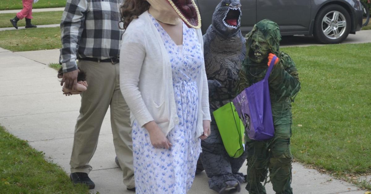 In Photos Trick or Treat in Racine