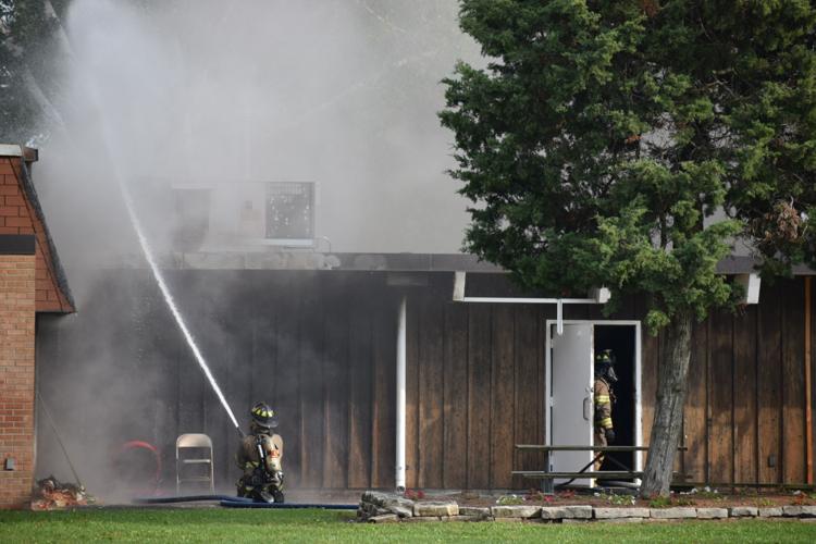Fire at Lakeview Community Center