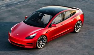 Top-rated EV: 2021 Tesla Model 3.