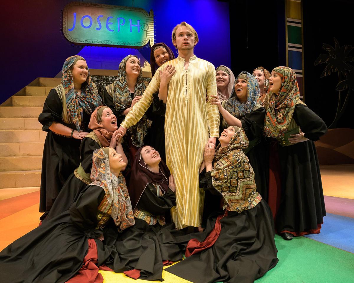 Noah Chartrand portrays Joseph in theatre production