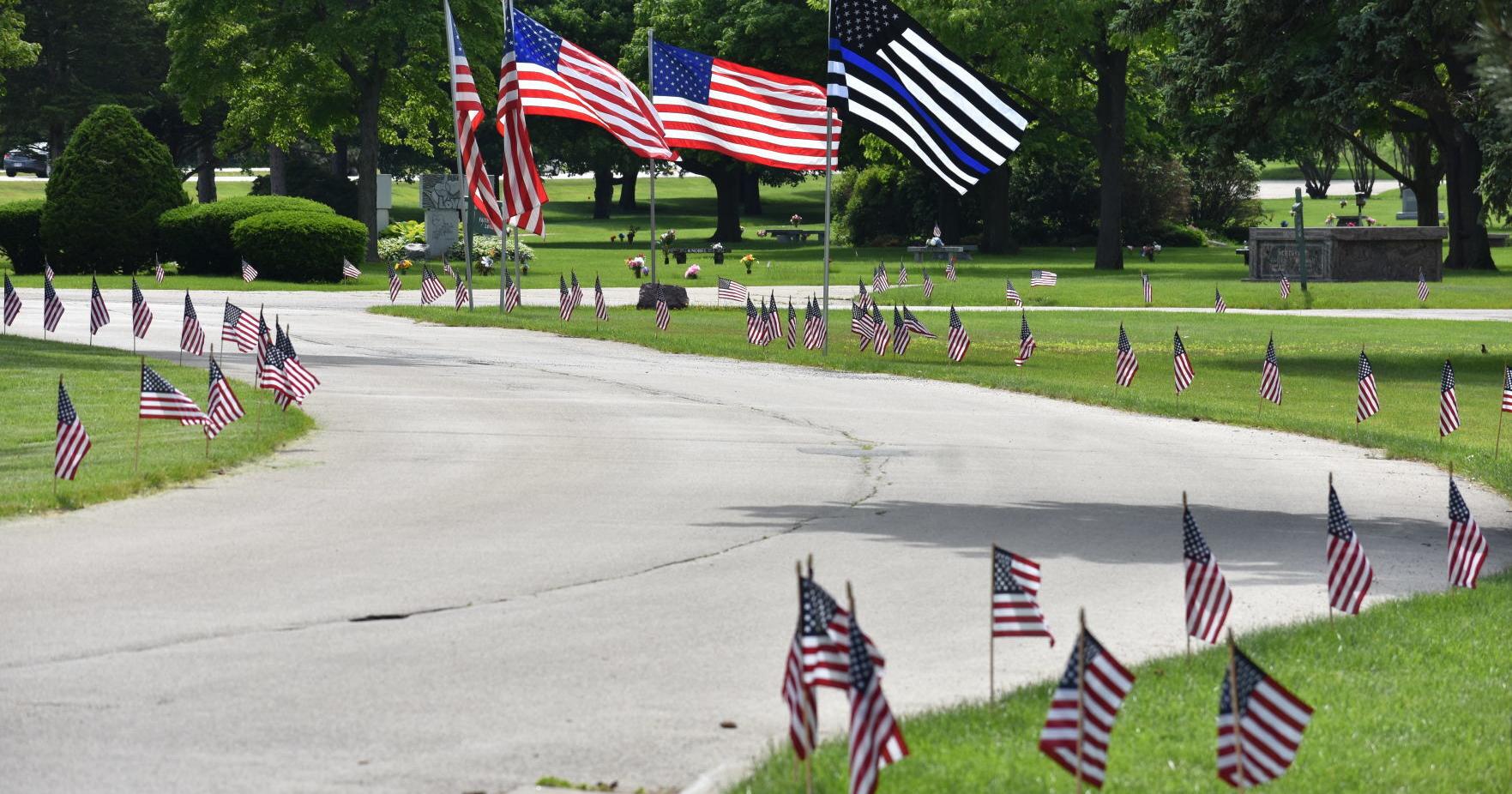 Thin blue line flag to fly in honor of Officer John Hetland - Vimarsana News