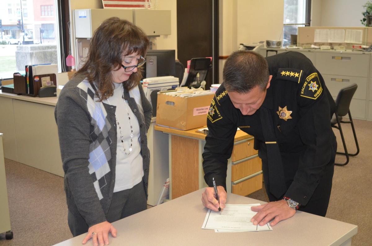 Racine County Sheriff sworn in for third term Local News