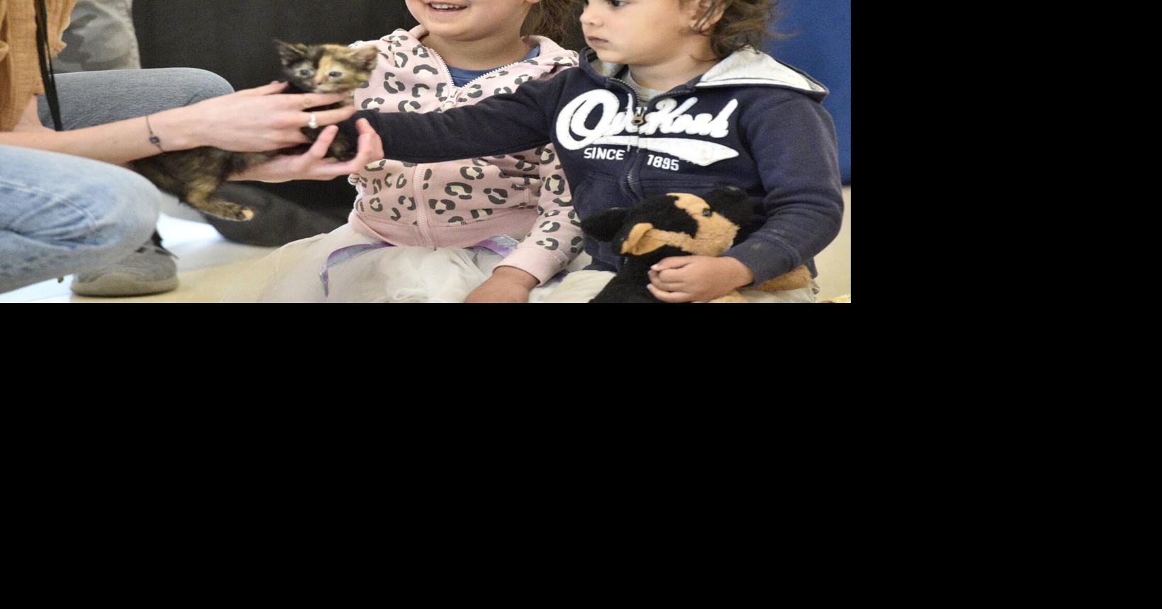 Photos of Furry Tales program at Wisconsin Humane Society Racine Campus