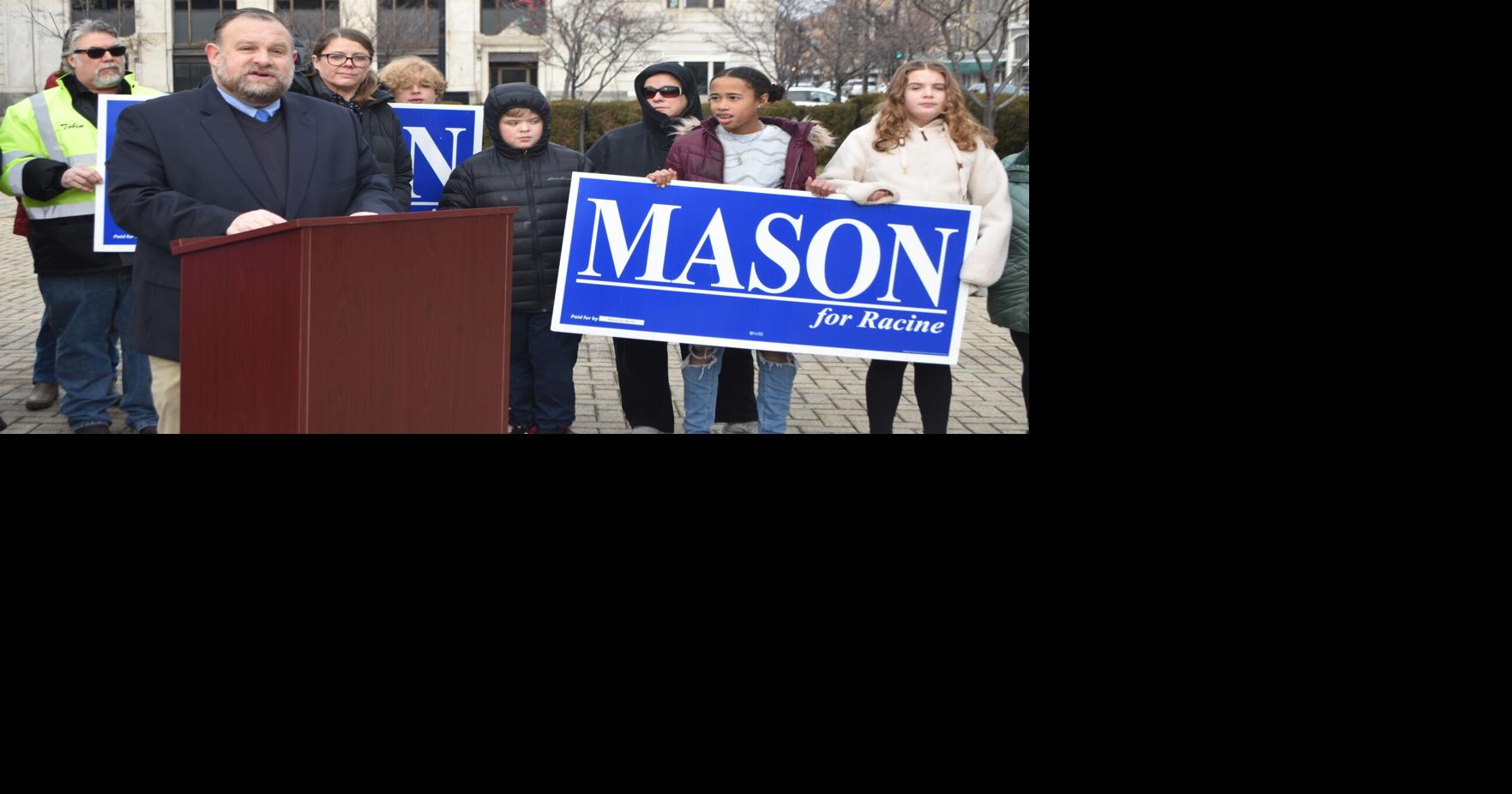 Declaring 'we can't stop now,' Racine mayor announces re-election bid