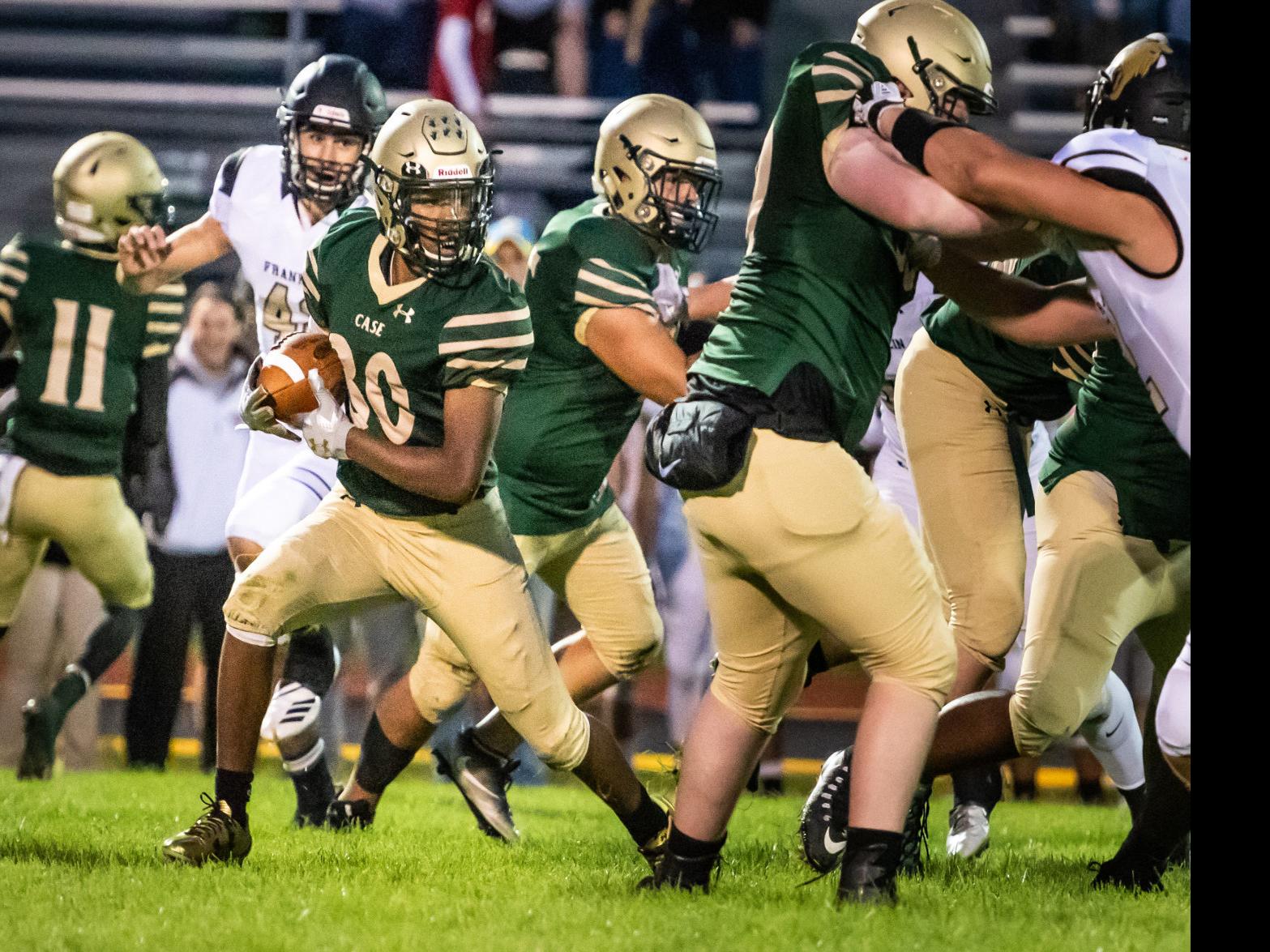 High School Football Case Defense Hangs Tough Against Franklin In