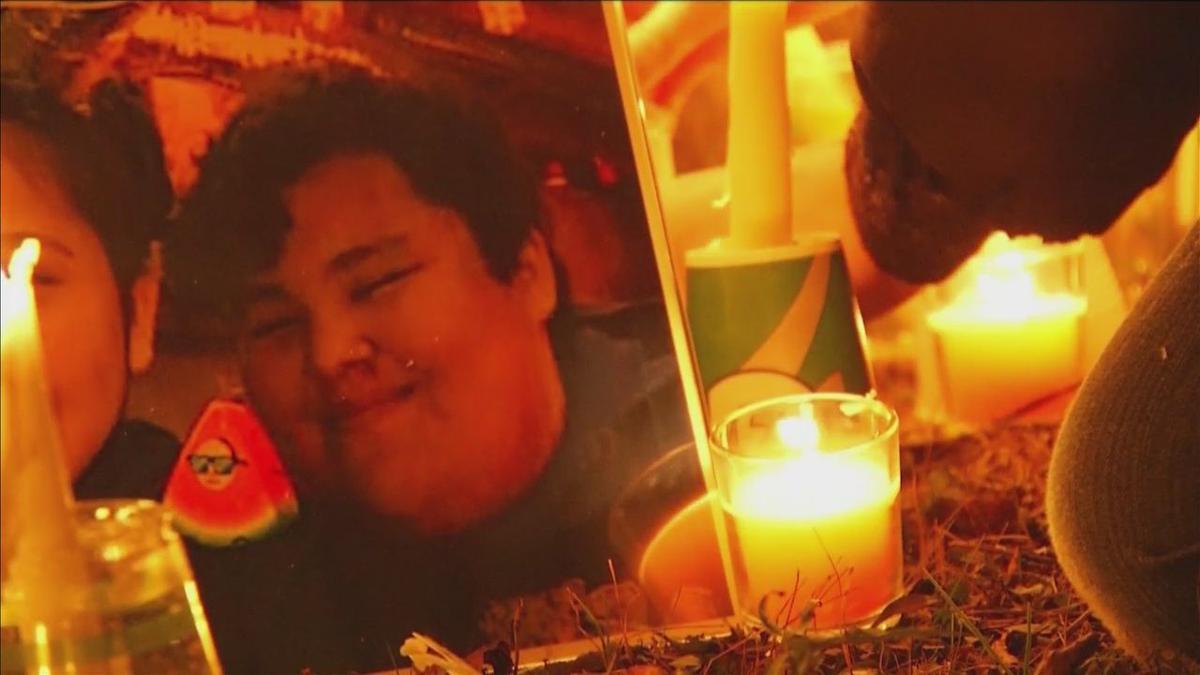 Jason Pero candlelight vigil