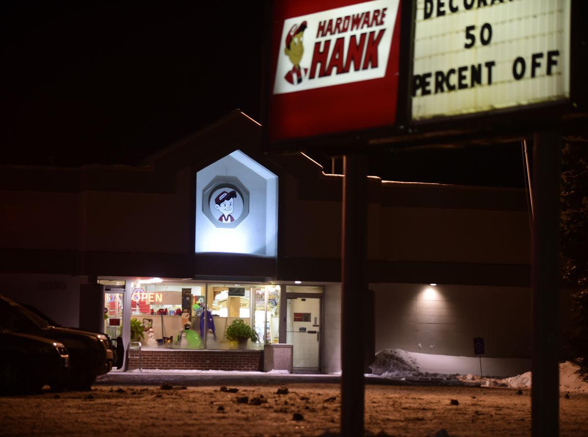 One in custody after hardware store robbery