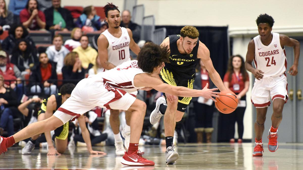 College Basketball Elleby Nets 25 Washington State Shocks No 8