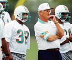 With the Miami Dolphins